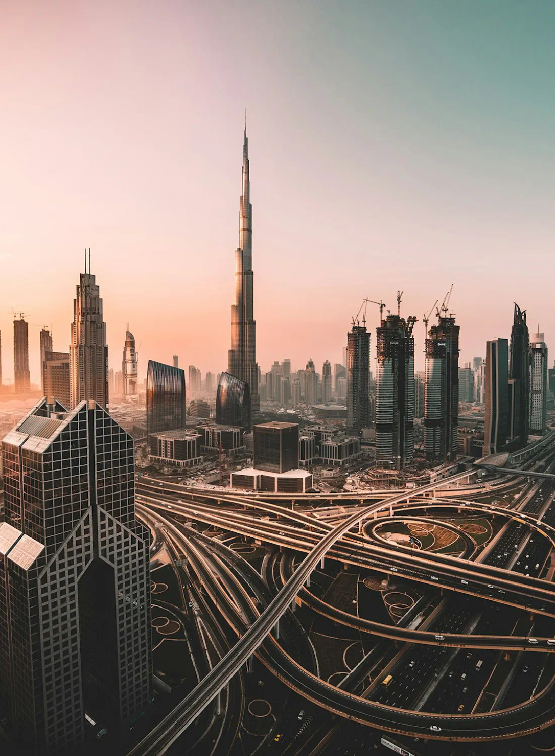Dubai Marina skyline — the home market for UAE businesses on .ae domains